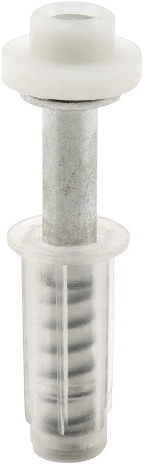 Prime-Line N 7302 Cap, 3/8 in. Base (2-Pack) Bi-Fold Top Mount Pivot and Guide, 5/8 in, Mill...