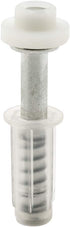 Prime-Line N 7302 Cap, 3/8 in. Base (2-Pack) Bi-Fold Top Mount Pivot and Guide, 5/8 in, Mill...
