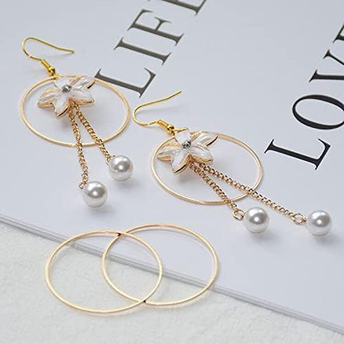 60PCS Earrings Hoop for Jewelry Making DIY Crafts Earring Making Supplies Necklace (60PCS KC Gold)...