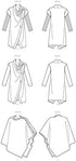 McCall's Patterns M7262 Misses'/Women's Sweater Coat & Poncho, RR (18W-20W-22W-24W)...