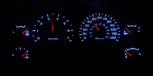 HERCOO Blue LED Light Bulbs for Instrument Gauge Cluster Speedometer Compatible with 2002-2006 Dodge Ram 1500 2500 3500...