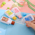 4PCS Milk Bottle Correction tape Kawaii Cartoon Stationery Cute Students School Office Supplies (Brown, Blue, Yellow, Pink - Delivery with Random ...