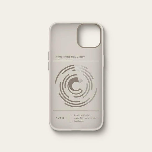 CYRILL Color Brick Designed for iPhone 13 Case (2021) - Cream...