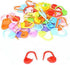 100Pcs/set Colorful Plastic Knitting Crochet Locking Stitch Markers Crochet Latch Knitting Tools Needle Clip Hook FBA......