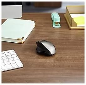 Verbatim Silent Ergonomic Wireless Blue LED Mouse - Graphite...