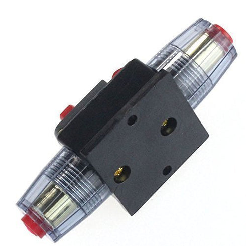 ZOOKOTO 12V-24V DC 20A Car Audio Inline Circuit Breaker Reset Fuse Holders Inverter for Stereo Switch System Protection 20 Amp...