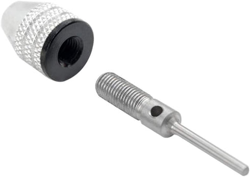 Keyless Drill Chuck Conversion Tool Hex Shank Keyless Chuck to Hold 0.3-6.5mm Drill Bits Milling Cutters for Electric Screwdriver Drill Adapter (0...