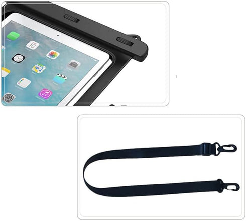 10 in Tablet Water Resistant Waterproof Pouch Dry Bags Case for iPad (2021) 10.2 iPad Air 10.5 iPad Pro 11 iPad 9.7 Samsung Galaxy Tab S8 S7 11 S6...