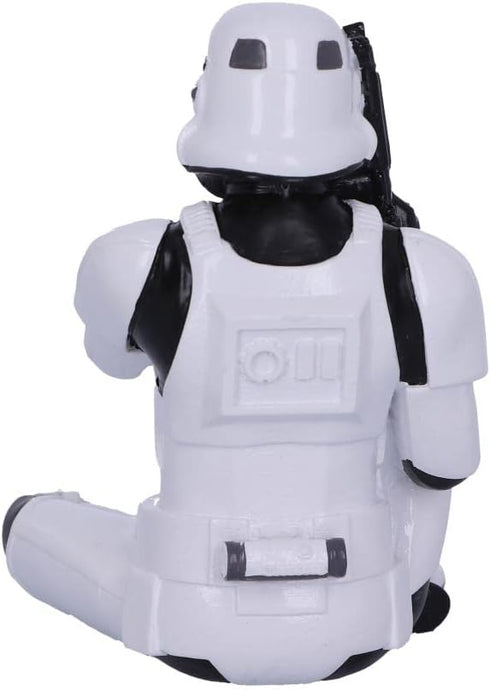 Nemesis Now B4894P9 Original Stormtrooper Three Wise Sci-Fi Speak No Evil, Multicolour, 10cm...