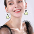 Lovely Bottle Dangle Earrings Acrylic Lightweight Transparent Measuring Cup Potion Bottle Funny Earrings for Women Science Chemical Jewelry Gifts...