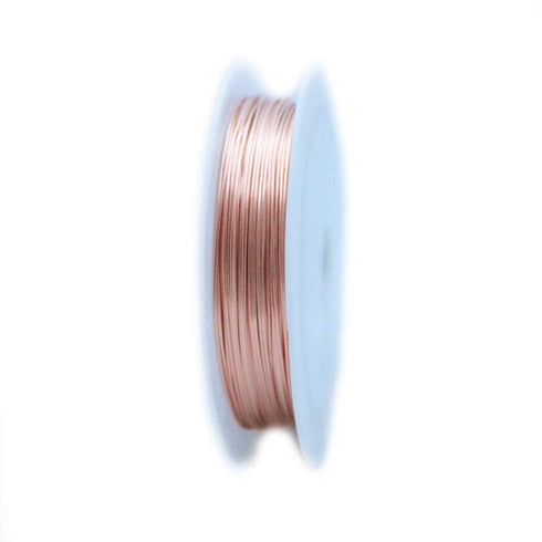 21 Gauge, 99.9% Pure Copper Wire (Square) Half Hard CDA #110 Made in USA - 25FT by CRAFT WIRE...
