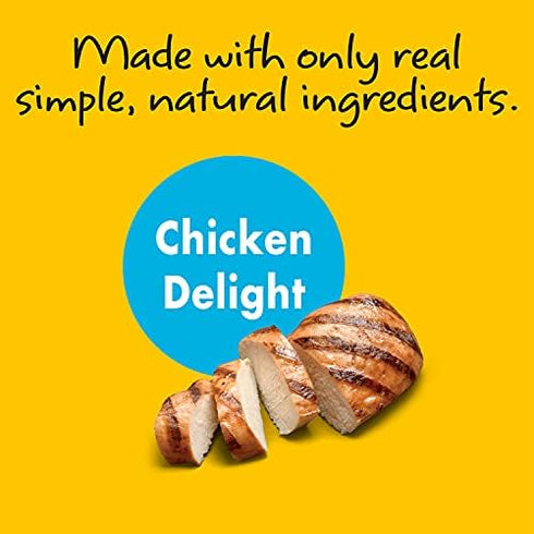 5-Inch Dog Chew Braids, Made in The USA, All Natural Rawhide-Free Highly-Digestible Treats, Chicken Delight - 7 Count...
