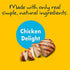 5-Inch Dog Chew Braids, Made in The USA, All Natural Rawhide-Free Highly-Digestible Treats, Chicken Delight - 7 Count...