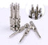 6 Piece Magnetic Triangular Screwdriver Bit Set, S2 Steel Triangular Screwdriver Bits 1/4 Inch Hex Triangle Drill, 50 mm Length...
