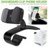 Dashboard Phone Mount Cradle 360 Rotating Smartphone Holder Compatible with iPhones Samsung Galaxy, Google Pixel Smartphones...