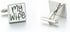 Letter Cufflinks for Men, I Love My Wife Cufflinks, Letters Square Cuff Links, I Love You Shirt Tuxedo Cufflinks, Punk Cufflinks French Cufflinks,...
