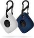 Geiomoo Silicone Case for Tile Mate 2022, Soft Scratch Resistant Cover with Carabiner (2 Pack White+Navy Blue)...