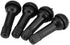 TR414 Rubber Snap-in Tire Valve Stem for Tubeless 0.453 Inch 11.5mm Rim Holes on Standard Vehicle Tires (Set of 4)...