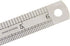 Silver Double-Sided Scale, Stainless Steel Straight Ruler Measuring Tool School Office Drafting Supplies Drafting Tools and Drafting Kits...