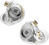 KZ EDX PRO in Ear Monitor Headphones 10mm Dual Magnetic Dynamic Driver, KZ Earbuds 1DD with Resin Housing for Musician Audiophile Gift Set (No Mic...