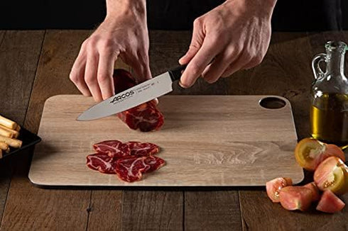 Arcos Chef Knife 6 Inch Stainless Steel. Cooking Knife to Cut and Peel Small Food. Ergonomic Polyoxymethylene Handle and 150mm Blade. Series Unive...