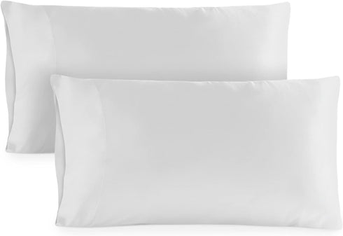 Hotel Sheets Direct King Size Pillowcases 2 Pack, 20x40 Inch, Cooling & Breathable Pillow Cases, 100% Viscose Derived from Bamboo Pillow Covers, S...