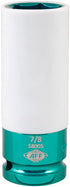 AFF Mag Wheel Power Sockets, 1/2" Drive, 7/8", Chrome Molybdenum Steel, Plastic Sleeve and Inner Cap, 58005...