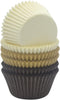 Natural White Coffee Brown Cupcake Liners Standard Greaseproof Paper Baking Cups, 150-Count...