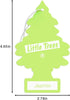LITTLE TREES Air Fresheners Car Air Freshener. Hanging Tree Provides Long Lasting Scent for Auto or Home. Jasmin, 24 Air Fresheners...