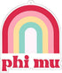 Phi Mu - Rainbow Air Freshener - 2/Pack - Flowers & Sunshine Scent...