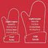 Kitchen Grips Chef's Mitt, Small, Blueberry/Black...