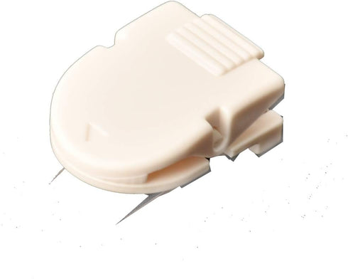 Mike Panel Cubicle Clip for Fabric Panels, Standard Size, 40-Sheet Capacity, Pack of 20, White...