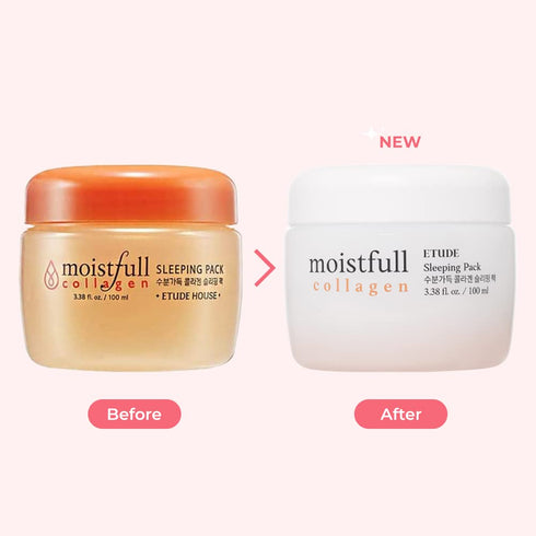 ETUDE HOUSE Moistfull Collagen Sleeping Pack 100ml #22 | Moist Smooth Skin| Facial Moisturizing Care Night Cream Makes Your Skin Bouncy & Dewy | F...