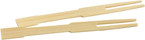 Helen’s Asian Kitchen Mini Bamboo Appetizer Cocktail Forks and Buffet Party Fruit Picks...
