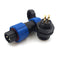 2Pin Aviation Connector Plug and Socket,Waterproof Power Connector,Panel Mount 13mm,Waterproof IP67,LED Light Cable Wire Connector...