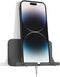 D2 Wall Mount Phone Holder, Hands Free Phone Holder with Adhesive and Data Cable Receiving Hole for Shower, Charging, RV, Compatible with iPhone, ...