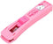 Clamp Clip Dispenser Stapler Cute Animal Faced Reusable Clip Dispenser/Portable Handheld Paper 3 Metal Refill Clips Pink Cat...
