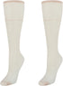 Hanes Womens Silk Reflections Reinforced Toe Silky Sheer Knee-high Stockings...
