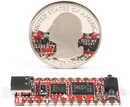 SparkFun Pro Micro - RP2040 - Dual Cortex M0+ Processors - 30 programmable IO for Extended Peripheral Support - Timer with 4 Alarms - MicroPython ...
