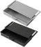 NUOBESTY 2Pcs Punch Storage Box hidden desk drawer under desk storage adhesive desk pencil tray self-stick storage organizer paste drawer for kitc...