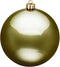 Vickerman 4" Olive Shiny Ball Ornament, 6 per Bag...