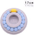 Flocked Bracelet Design Bead Beading Board Jewelry Tray Mats, Save Time, Easy to Use - Style 17cm...