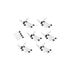 40PCS 41F/0H41/SH41/SS41F/S41Bipolar Hall Effect Sensor Magnetic Detector 3 Pins Hall Sensor for Electric Vehicle Motor Industrial Applications...