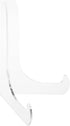 Plymor Clear Acrylic 60-Degree Angle Easel With Shallow Support Ledges, 6" H x 4.5" W x 3.5" D...