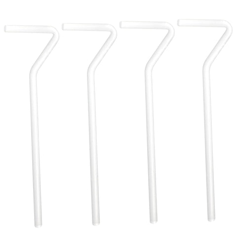 ULTECHNOVO Glass Cell Spreader, 4pcs Glass Coating Rod Glass Spreader Glass Diffuser Bars Professional Cell Spreaders Lab Glass Rod Tools Laborato...