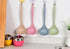 Eco-friendly Wheat Straw Spoons, Wheat Straw Soup Spoon, Soup Spoon for Cooking, Wheat Straw Cooking Spoons, Cooking Utensils (Pink)...