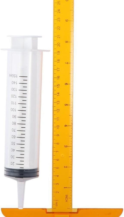 Measuring Syringe Tools 3PCS Extra Big Refilling No Needle Plastic Syringe for Liquid 150ml Large Syringes Scientific Labs and Dispensing...