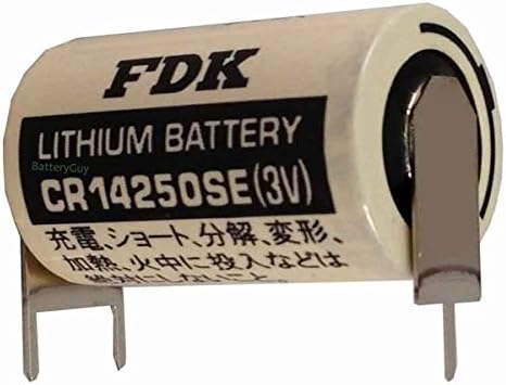 CR14250SE-FT Replacement 3V 850mAh Lithium PLC Battery (3-Pin)...