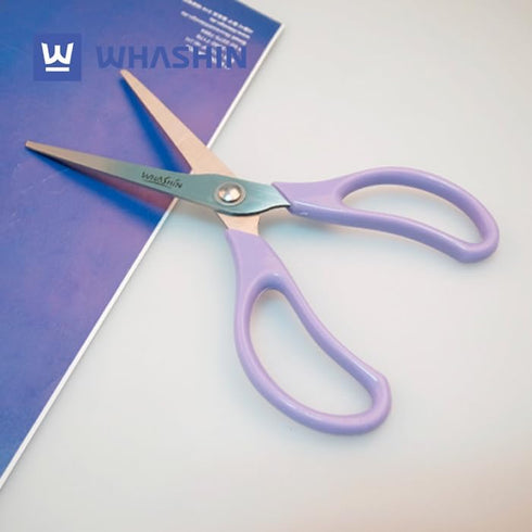 Scissors (715) - Multipurpose, Ultra Sharp Blade Shears, Softgrip, Stainless Steel Sewing, Comfort TPR Grip, Crafting Scissors for Office and Home...
