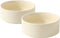 Ceramic Set of 2 Cat Bowls, Food and Water Bowls for Cats, Kitty, 2pcs Cat Dishes, Cat Feeder(5.1inch, 2 x Beige Bowls)...